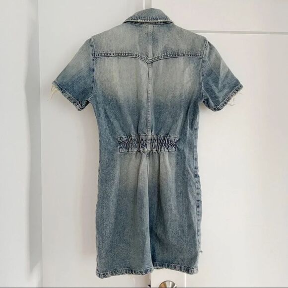 SER.O.YA Denim Mini Dress - Picture 8 of 9